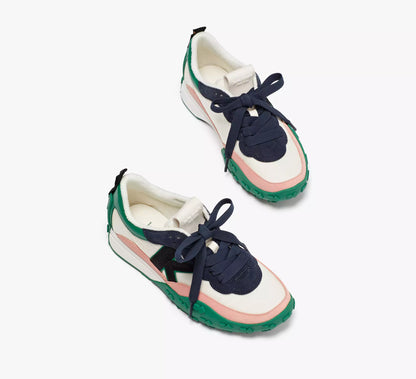 Cream/ Verdant Green