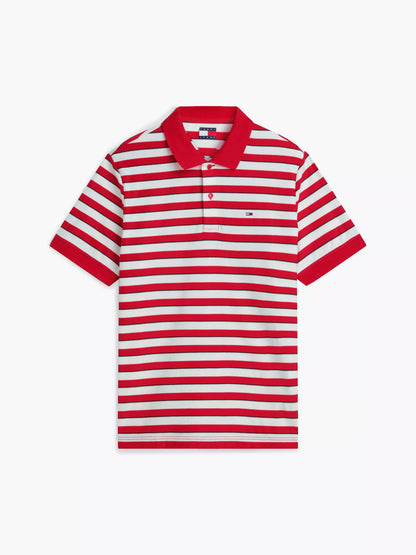 Ruby Red/White Stripe