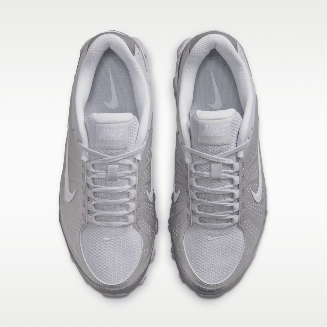 Metallic Silver/Geyser Grey/White