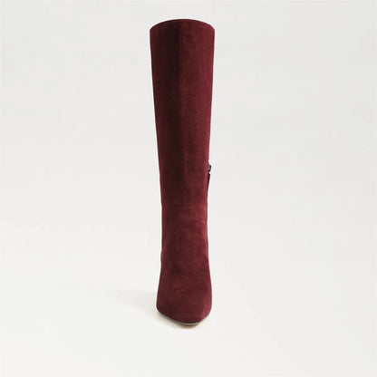 French Burgundy Suede