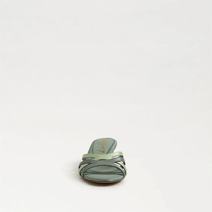 Sage Sky Satin Fabric