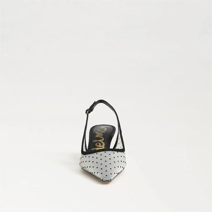 Ivory/Black Mesh