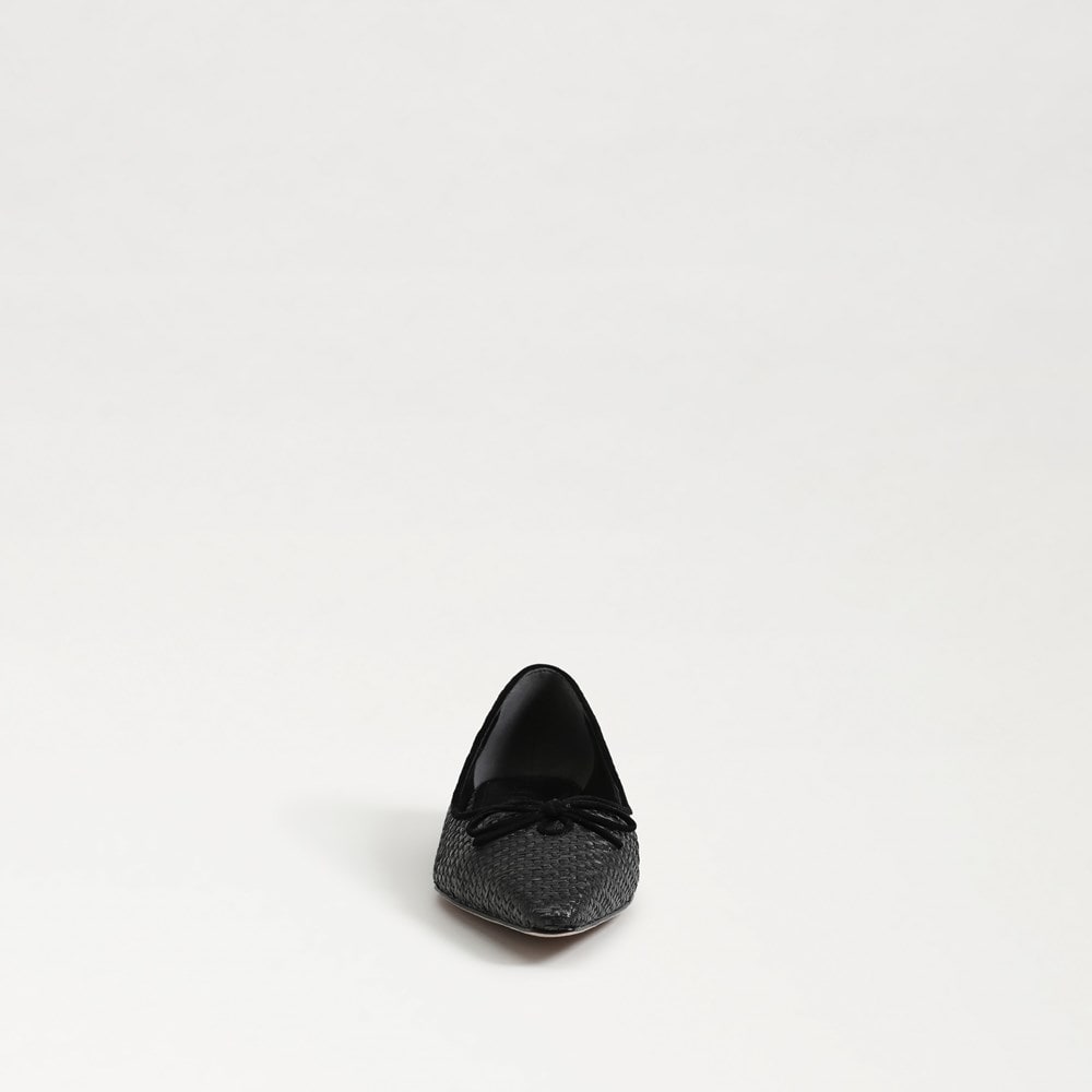 Black Faux Leather