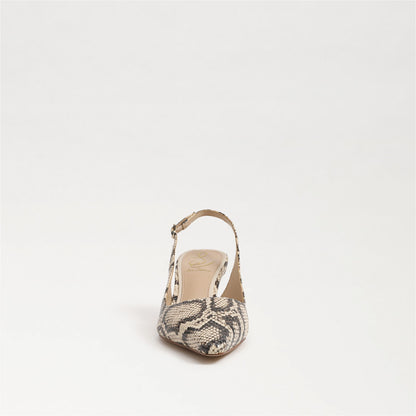Roccia Snake Print Leather