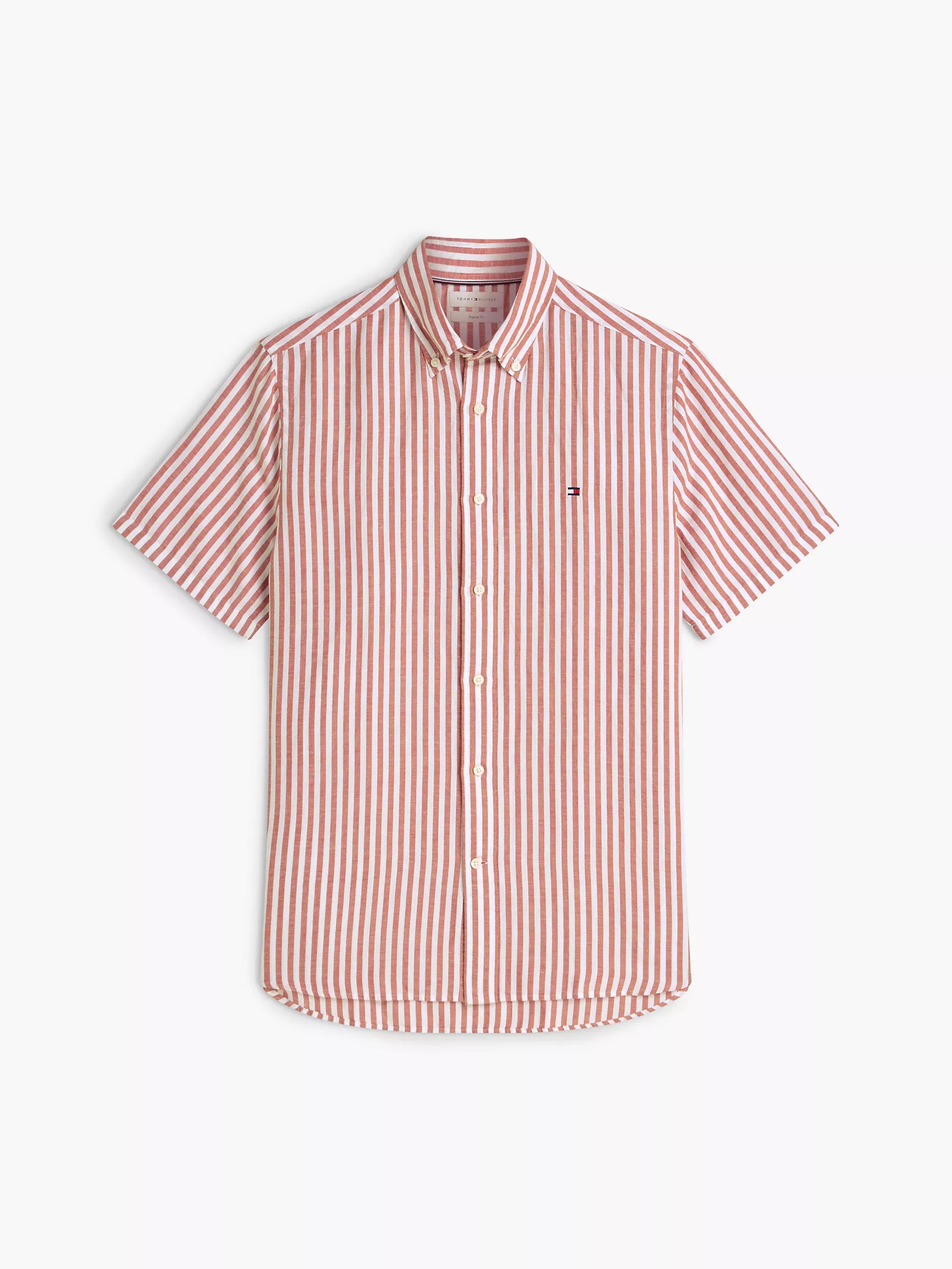 Rusty Ochre/White Stripe