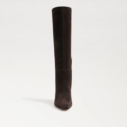 Chocolate Brown Suede