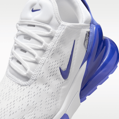 White/Football Grey/Sapphire/Metallic Silver