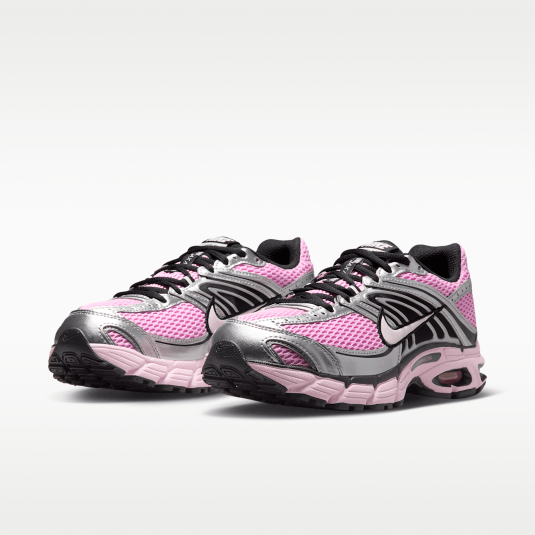 Pink Rise/Metallic Silver/Black/Pearl Pink