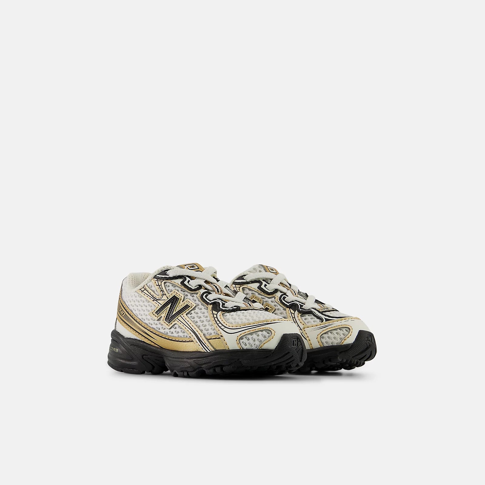 Sea Salt With Black And Gold Metallic