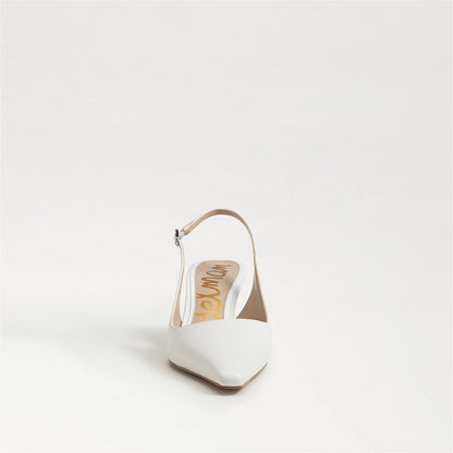 Bright White Leather