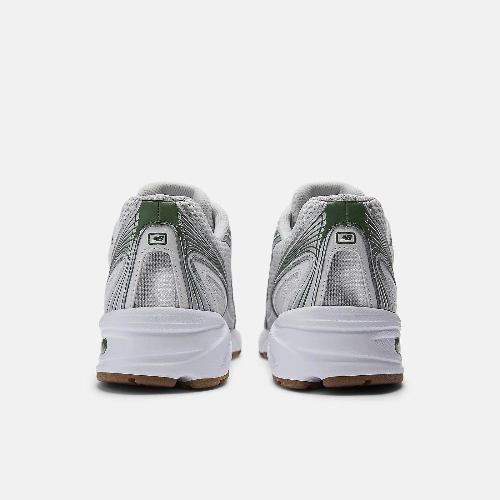 Grey Matter With Dark Alpine Green And Reflection