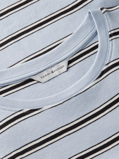 Breeze Blue / Black Stripe