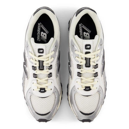 Silver Metallic With Black
