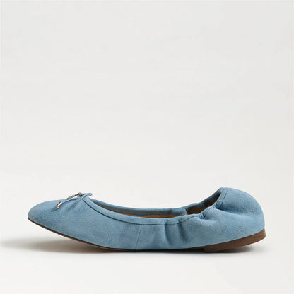 Azure Blue Suede