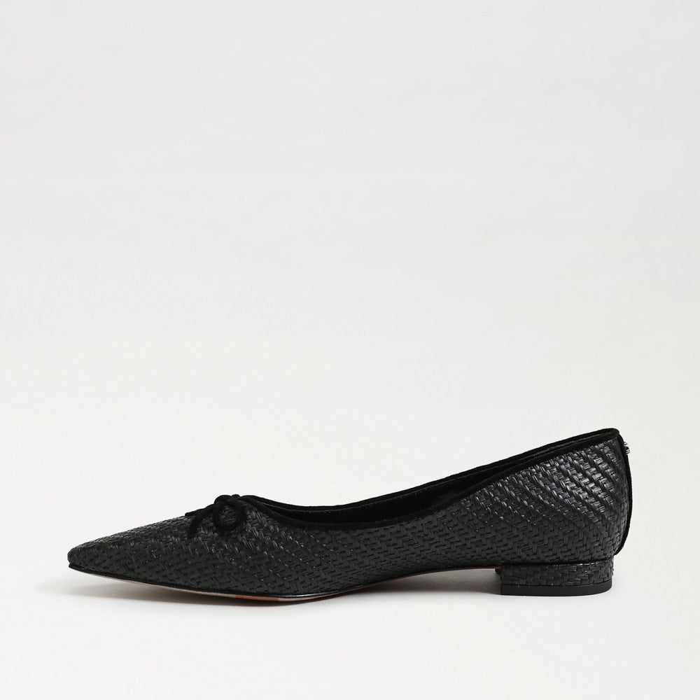 Black Faux Leather