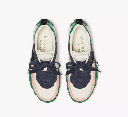 Cream/ Verdant Green