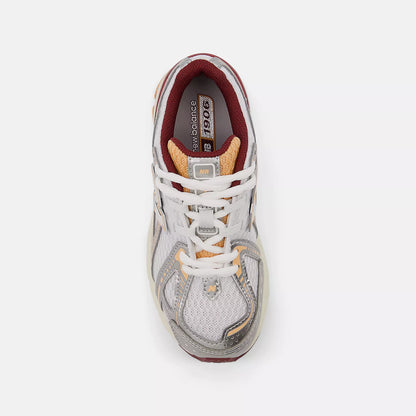 Silver Metalic With Monarch Burgundy