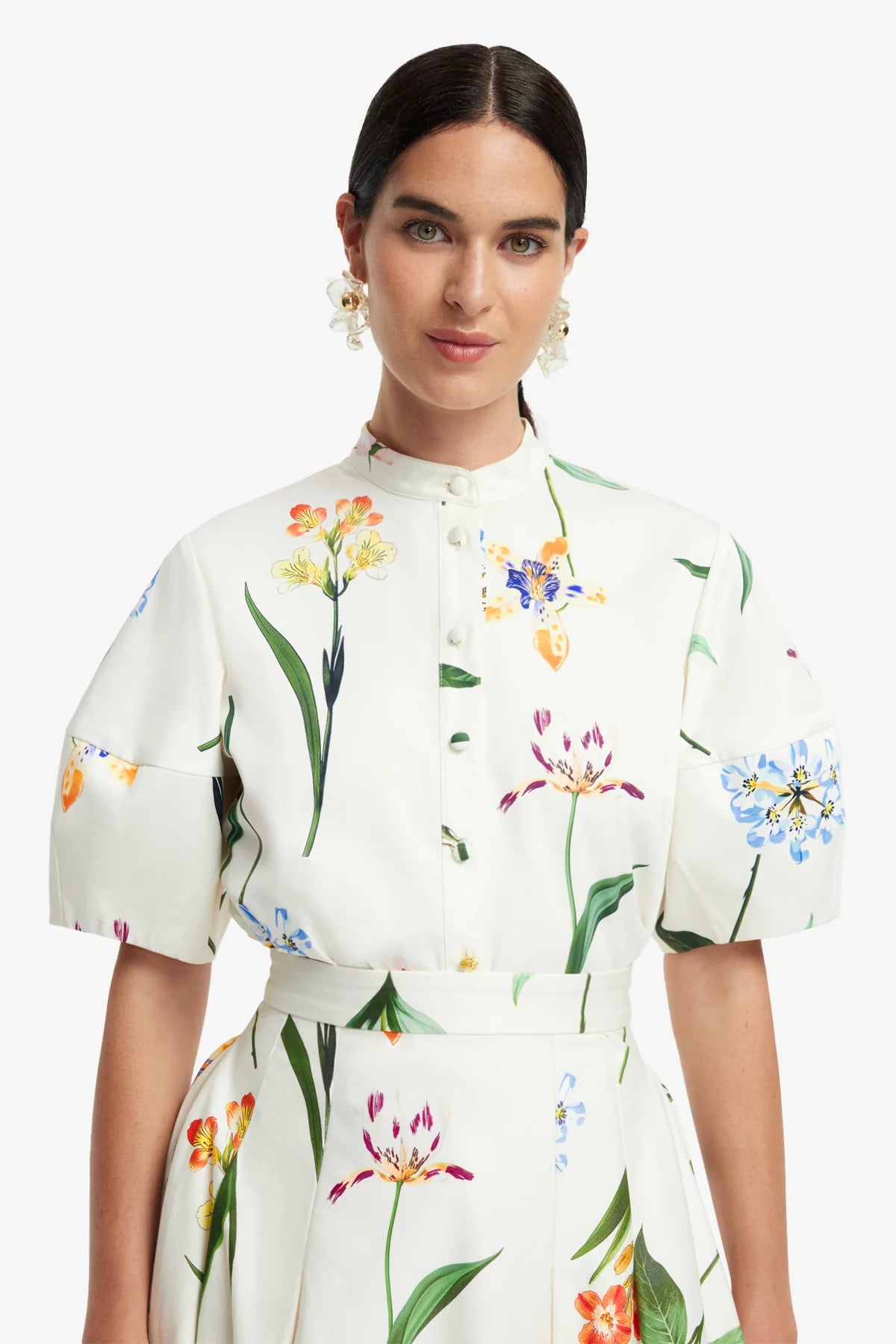 Botanical Print in Snow