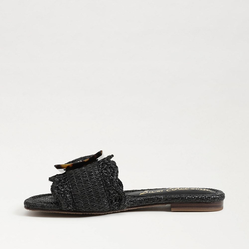 Black Faux Raffia