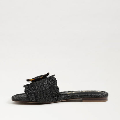 Black Faux Raffia