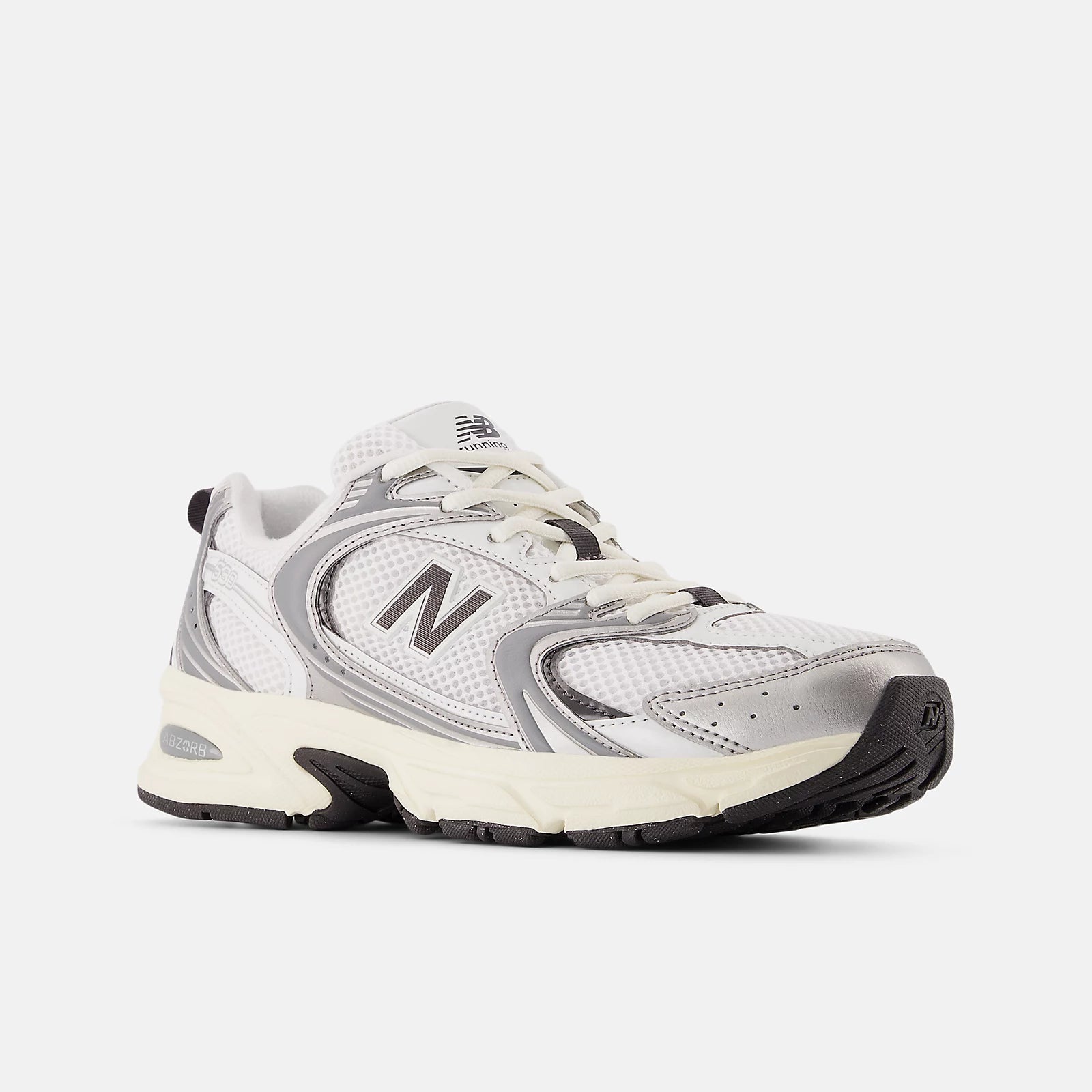 Silver Metallic With Black Cement