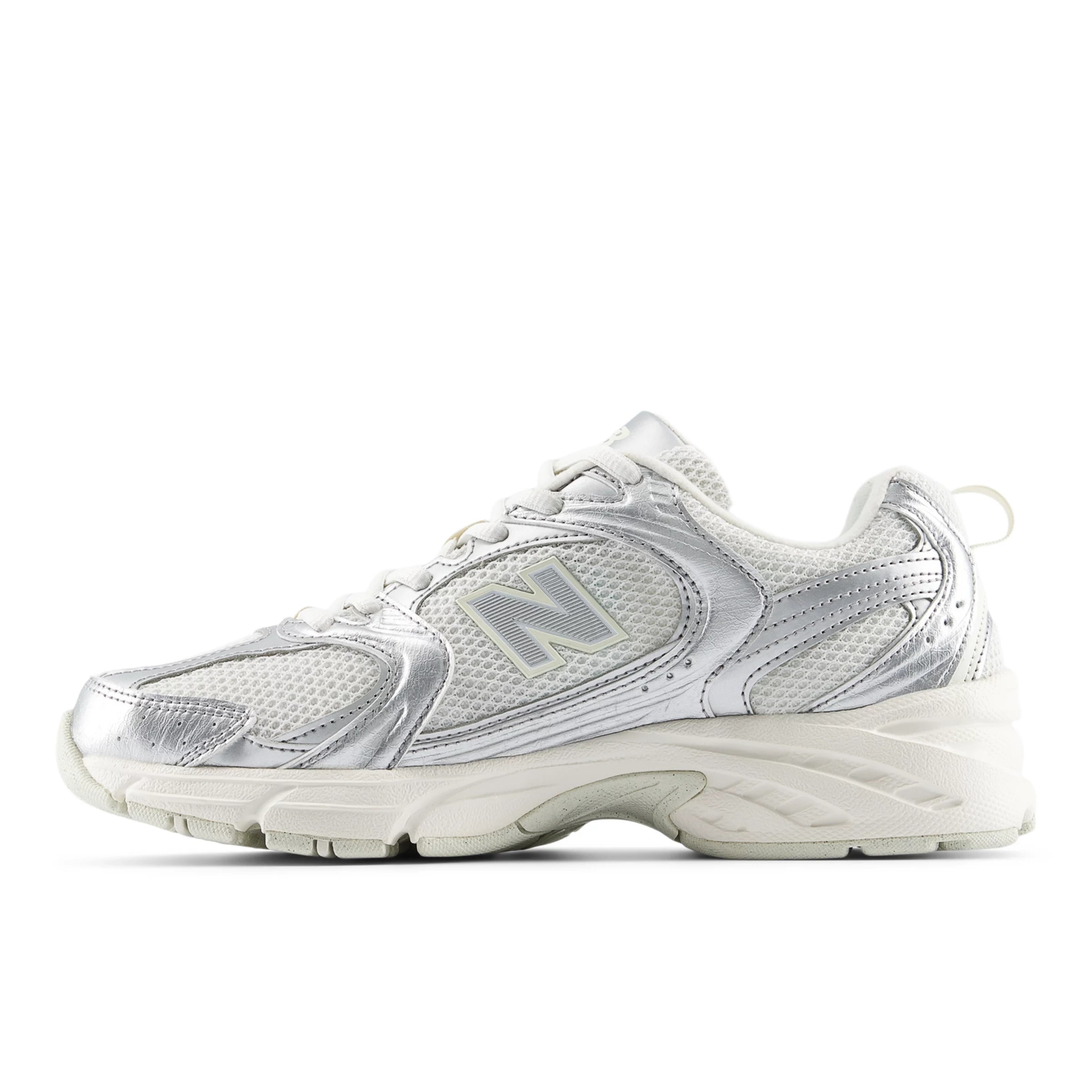 Silver Metallic With Reflection