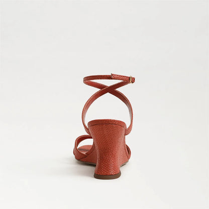 Coral Clay Faux Raffia
