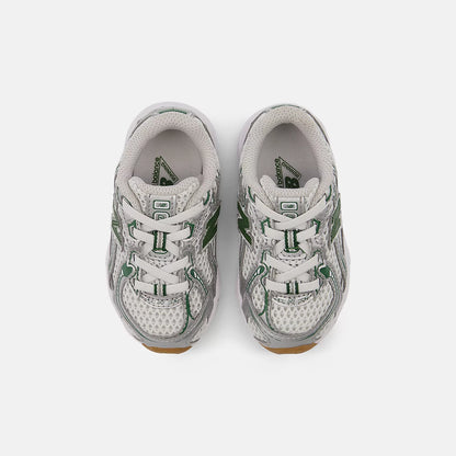 Silver Metalic With Dark Alpine Green