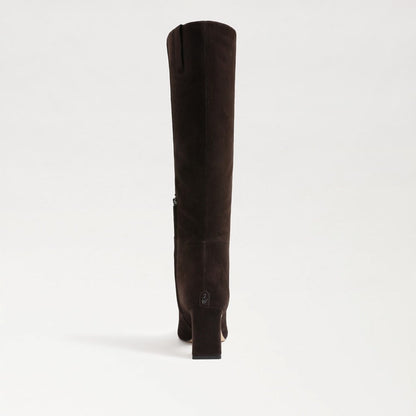 Chocolate Brown Suede