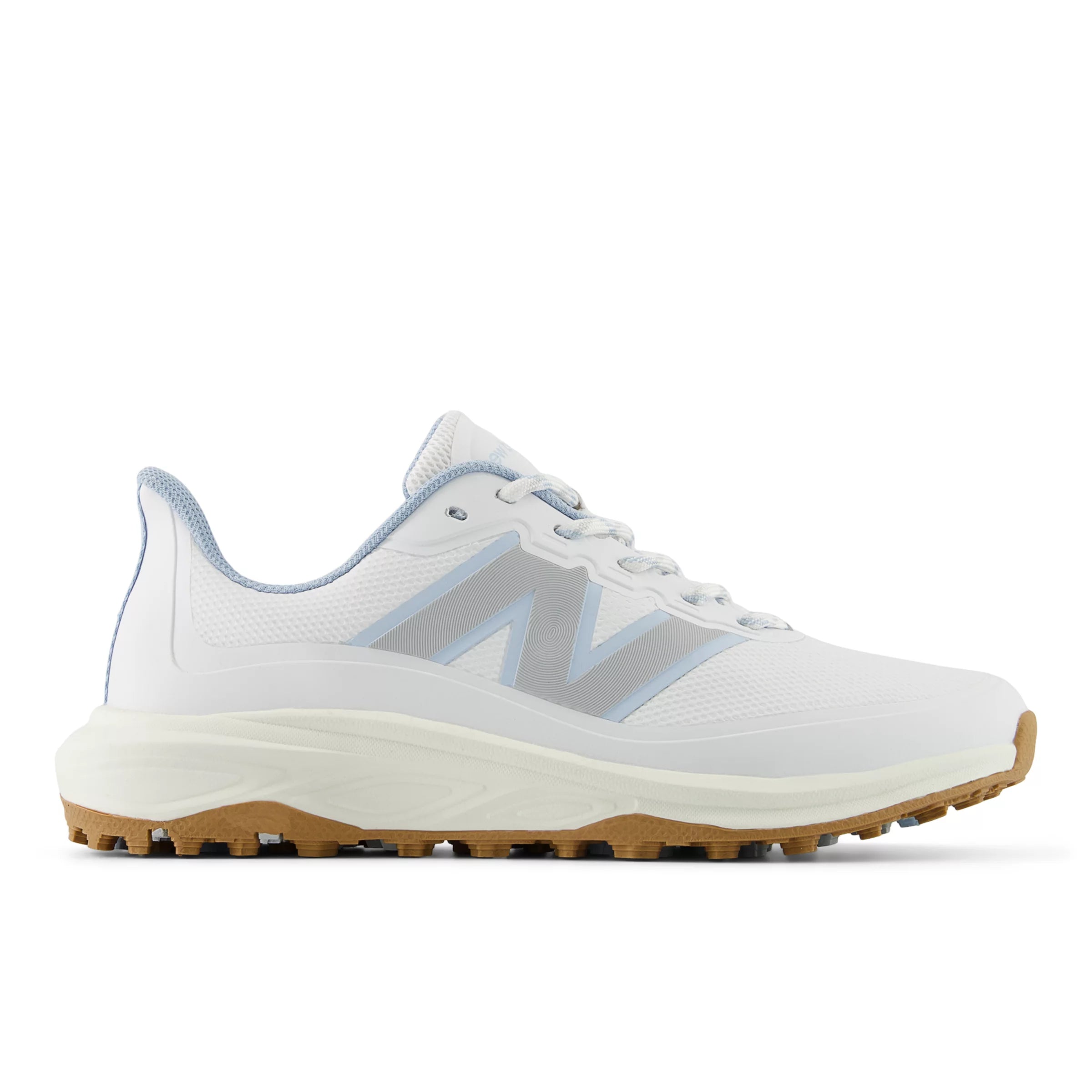White With Sky Blue
