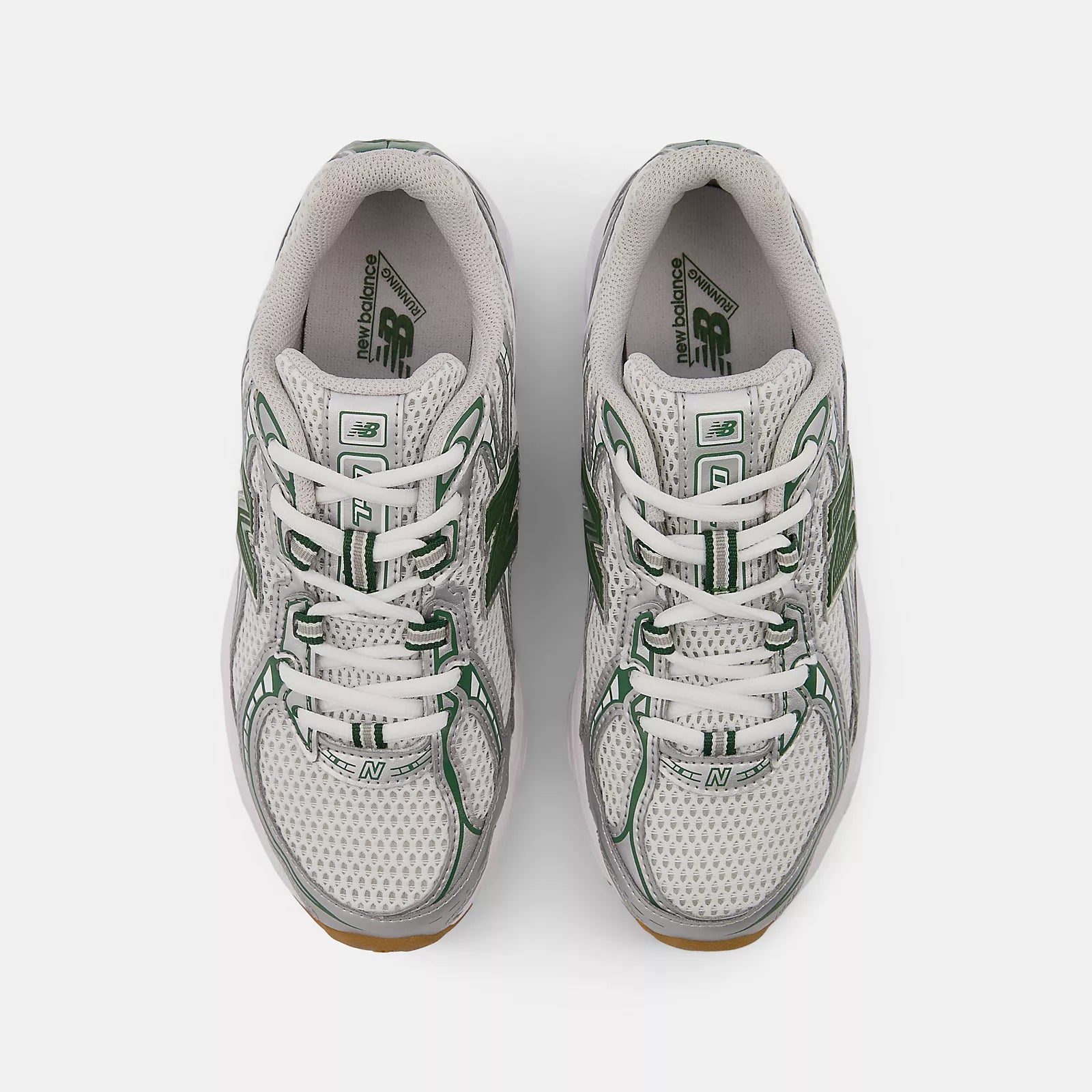 Silver Metalic With Dark Alpine Green