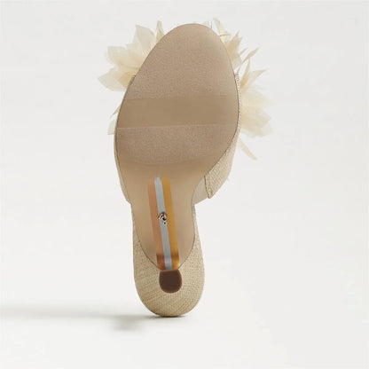 Light Almond Satin Fabric