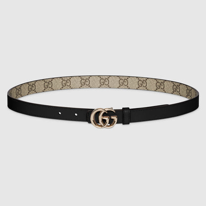 GG supreme beige y piel negra
