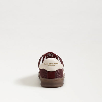 French Burgundy Mesh/Suede