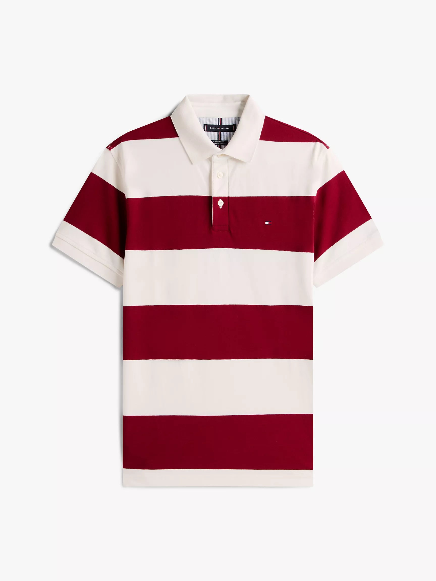 Rouge/White Stripe