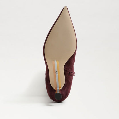 Parisina Plum Suede