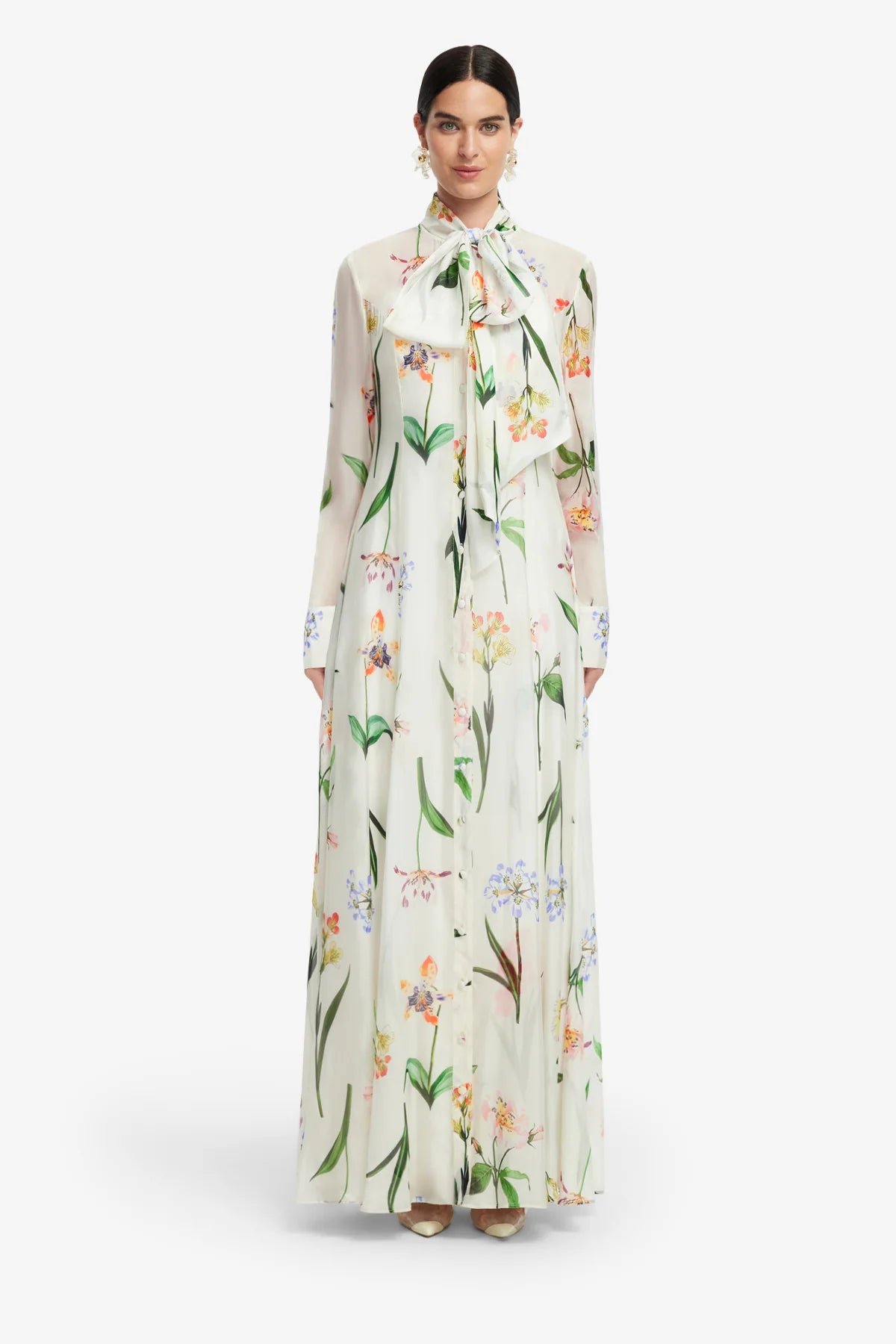 Botanical Print in Snow