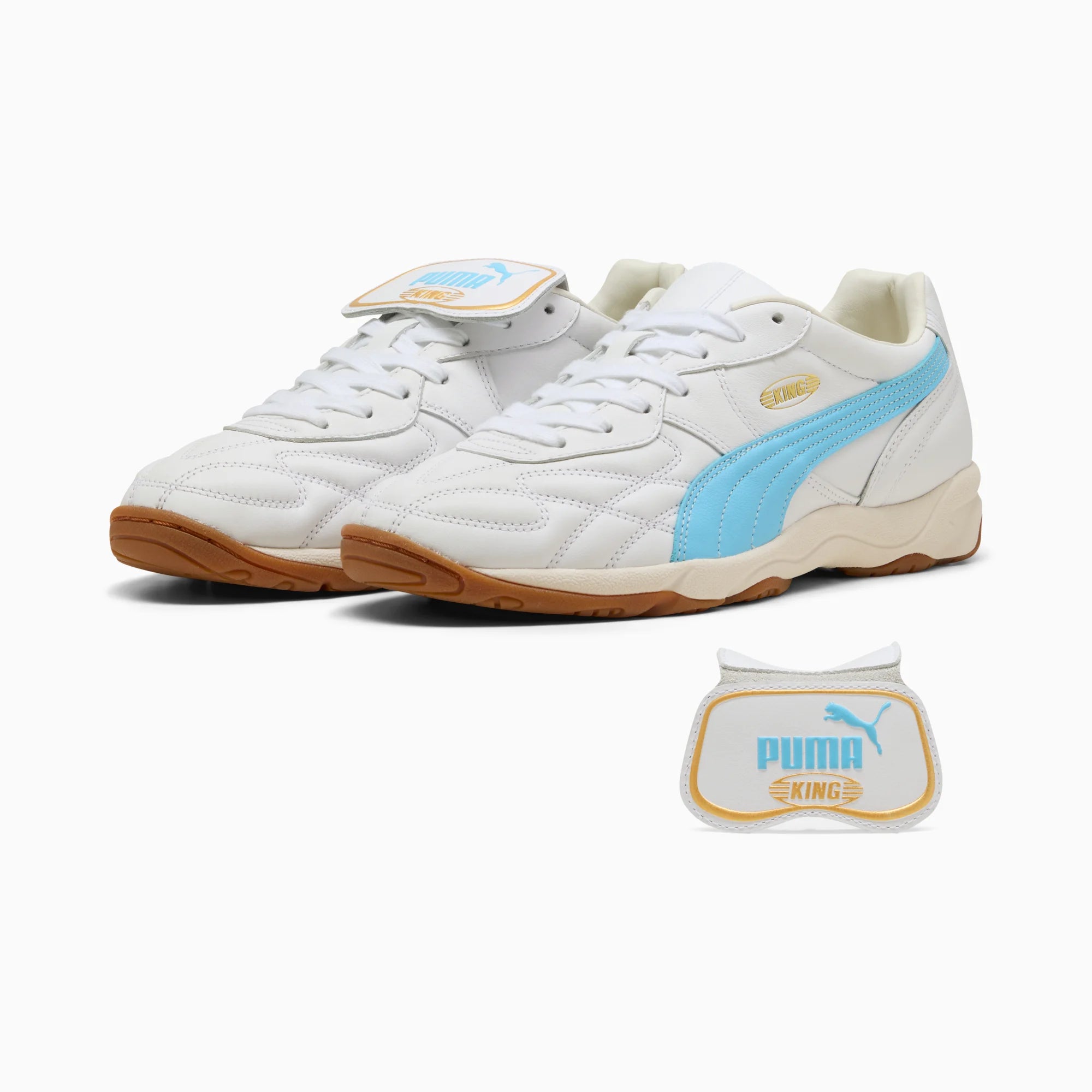 PUMA White-Vibrant Blue