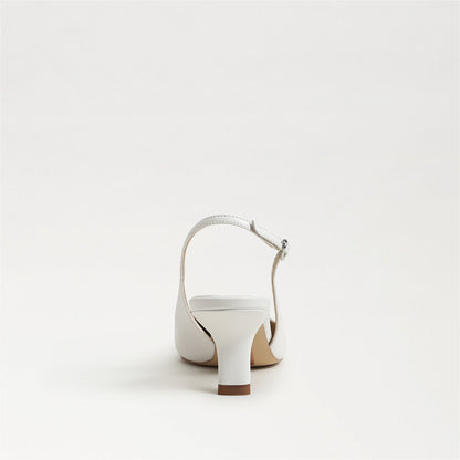 Bright White Leather