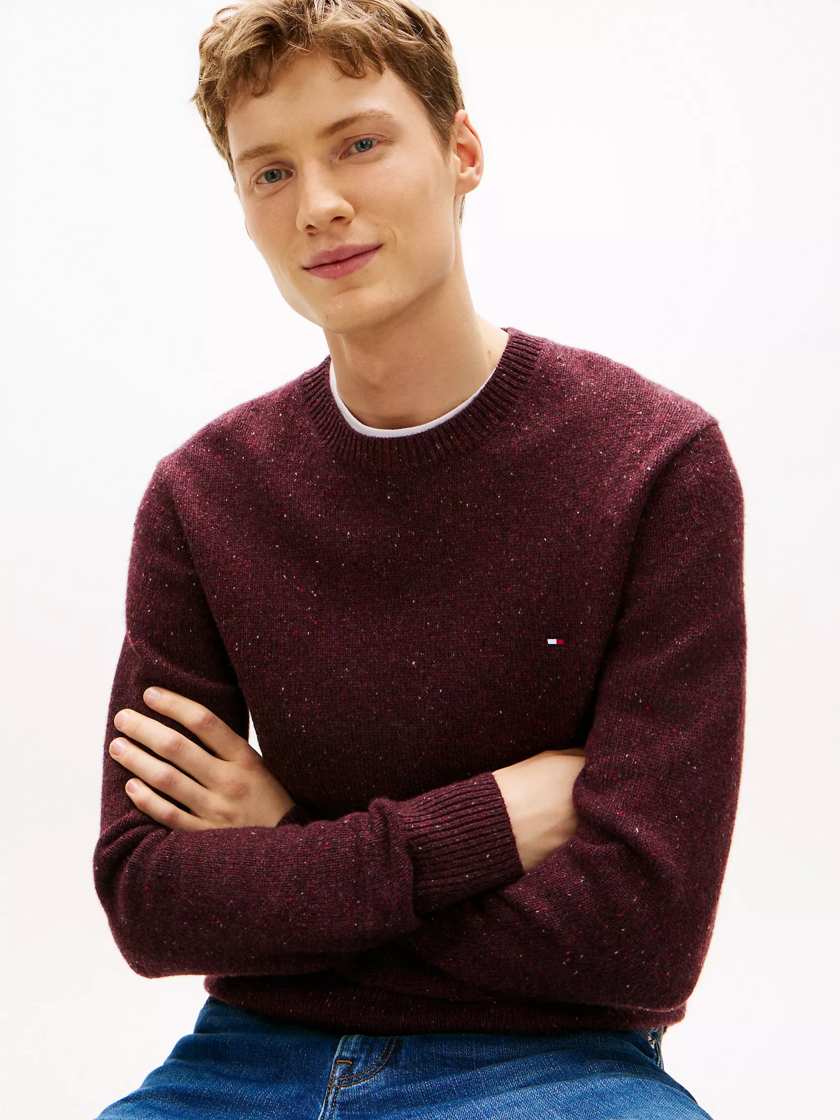 Deep Burgundy Heather