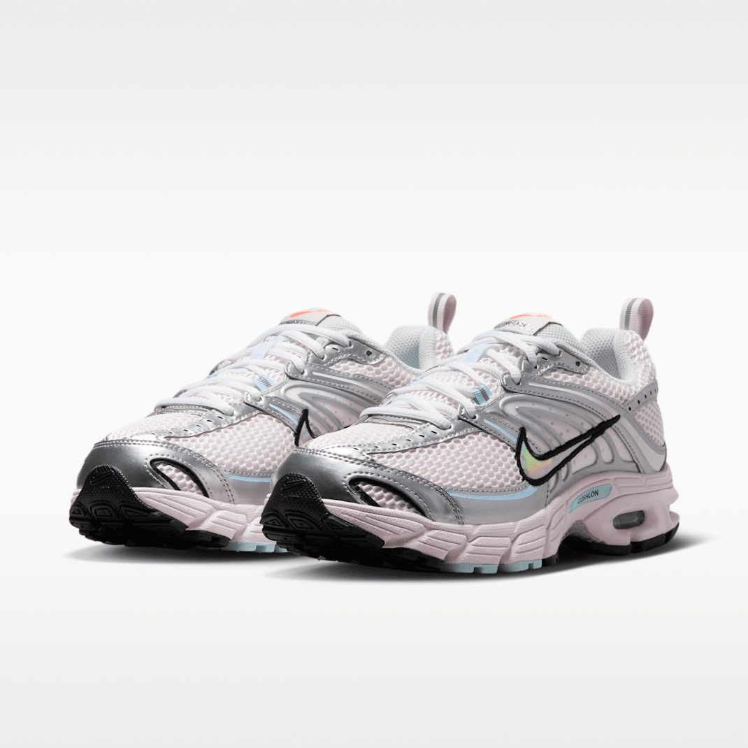 White/Pearl Pink/Black/Metallic Silver
