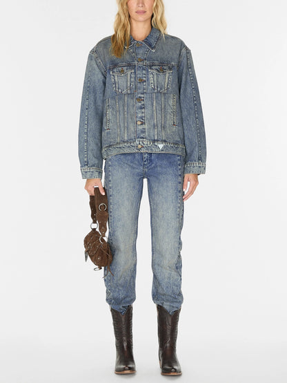 Gusa Coated Used Indigo W