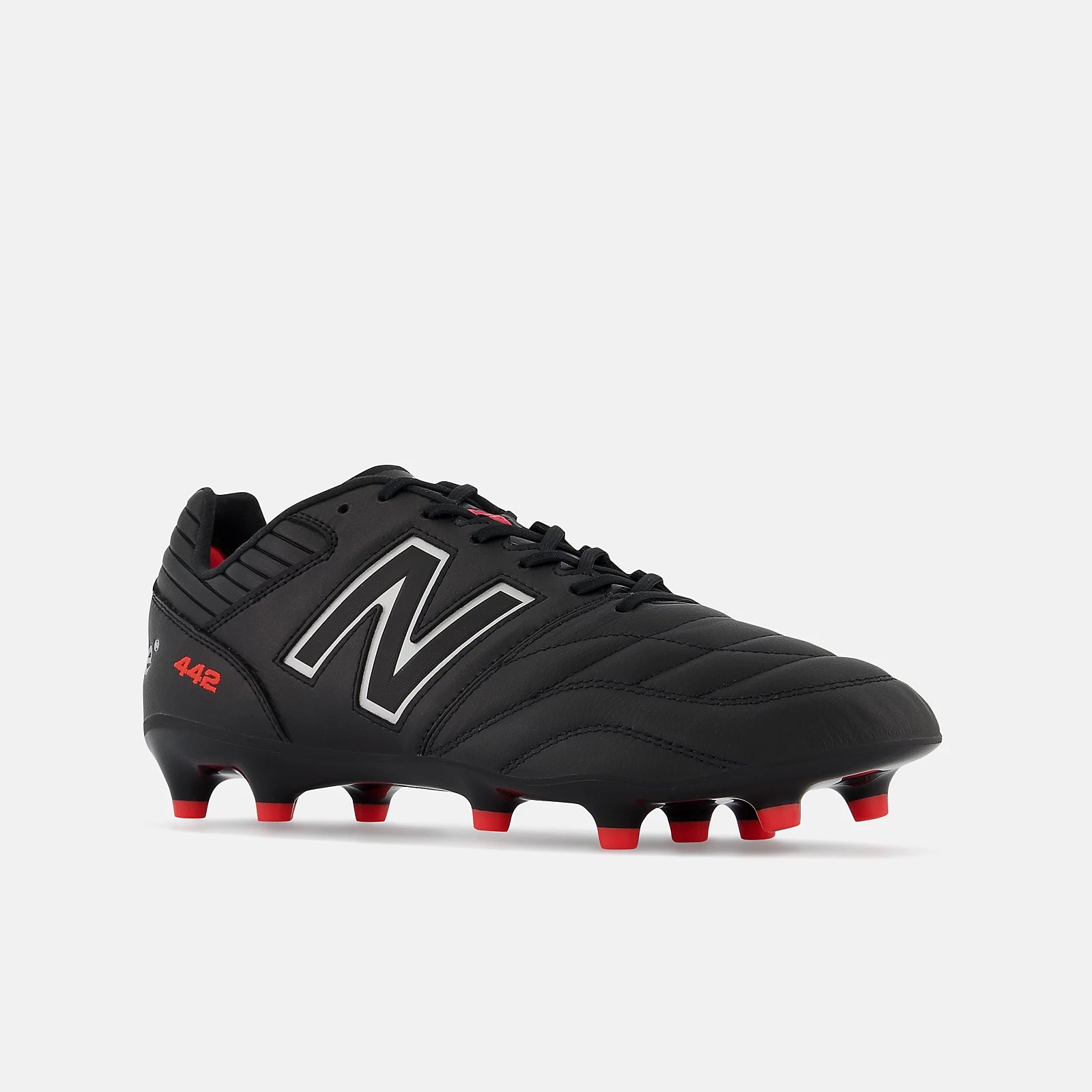 Black With Red And White