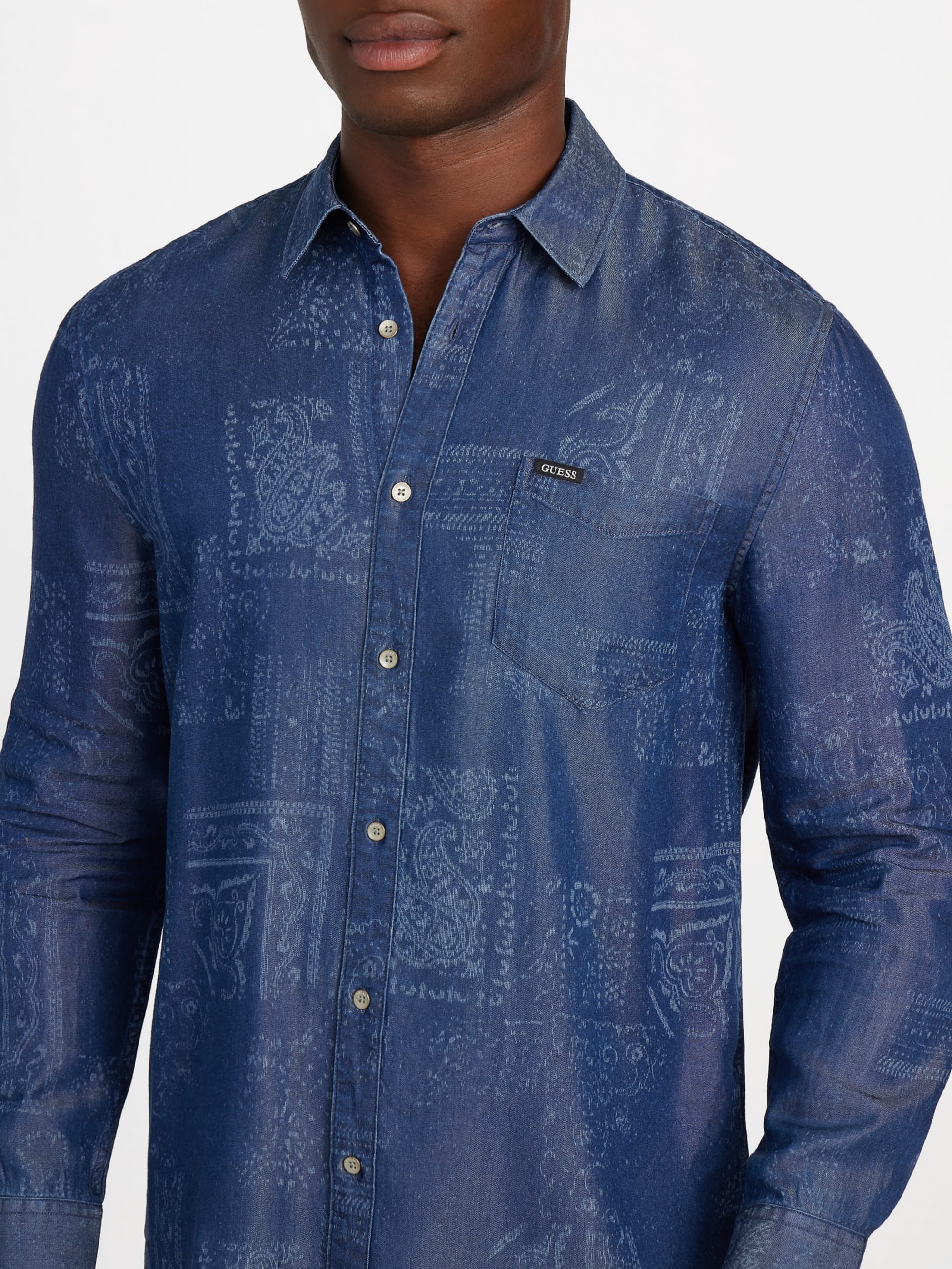 Aop Blue Bandana