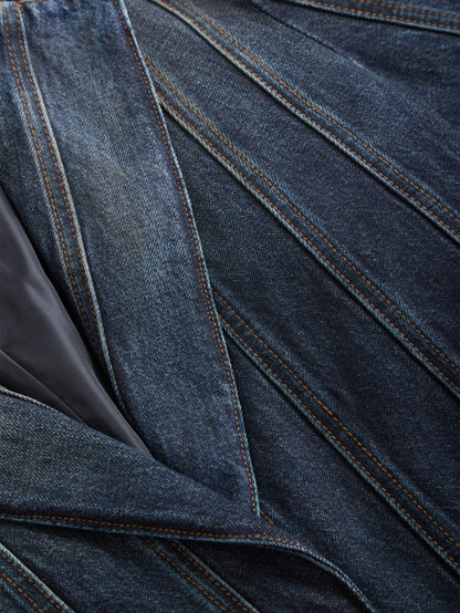 Gusa Sanded Dark Indigo W