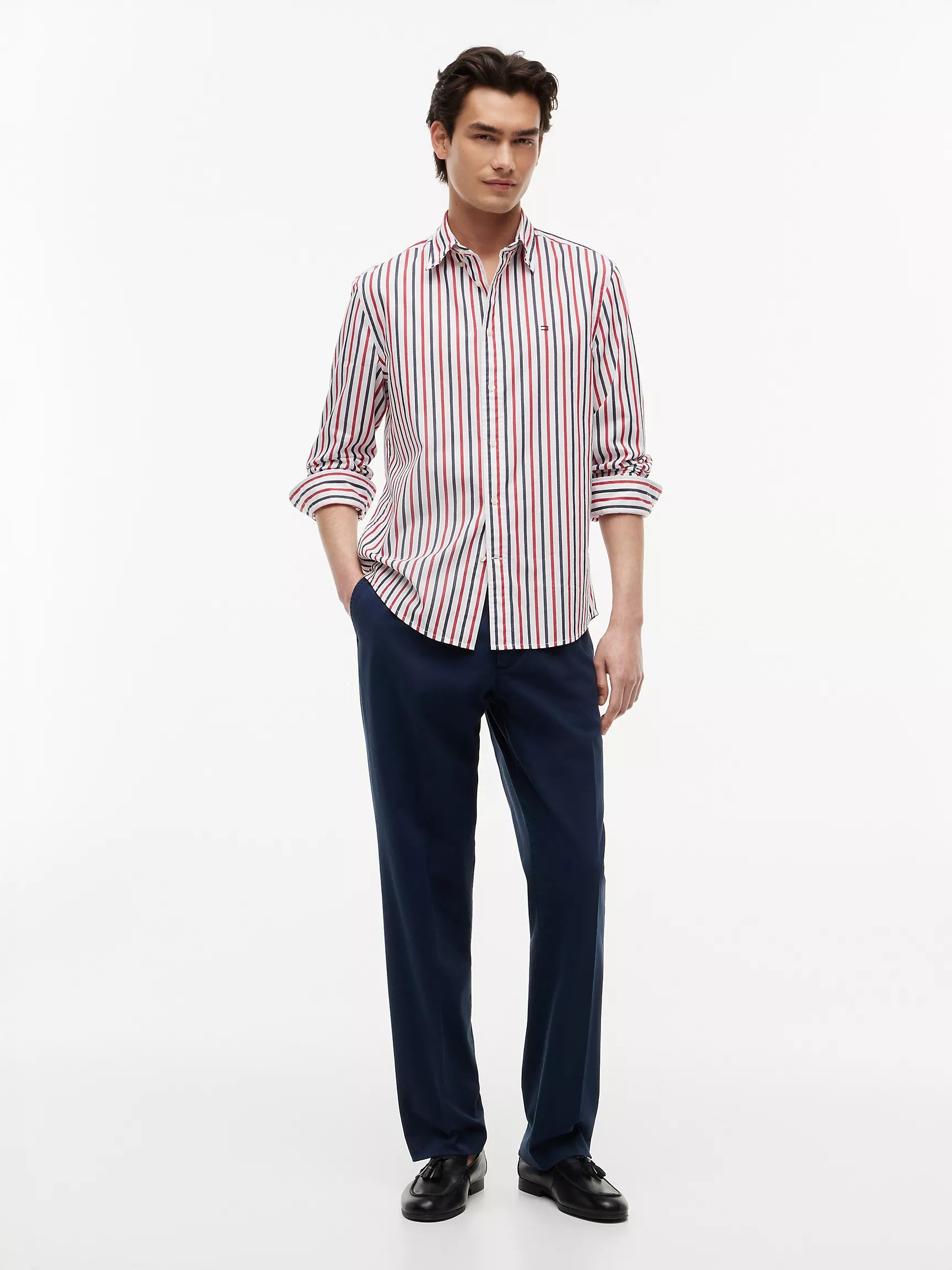 Red/White/Navy Stripe