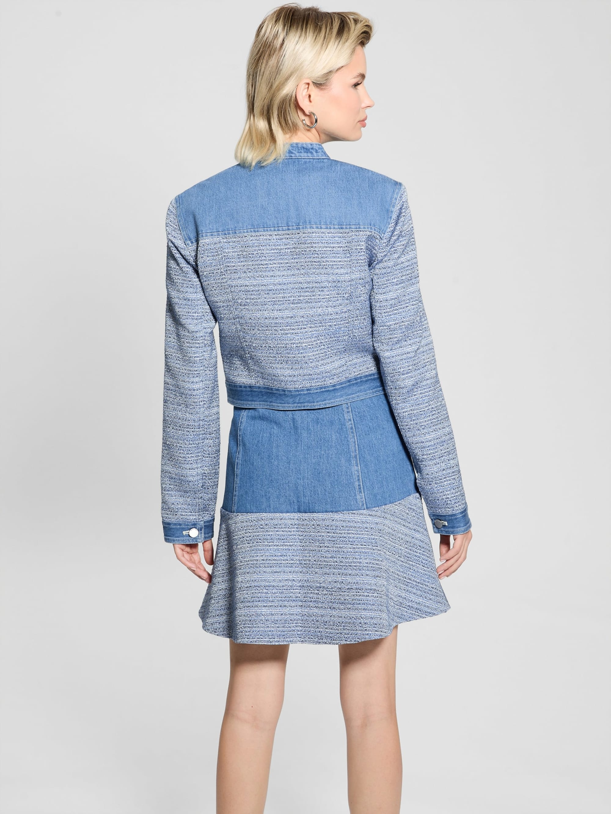 Blue Indigo Tweed Combo