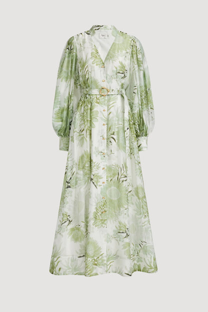 OLIVE NATIVE FLORAL