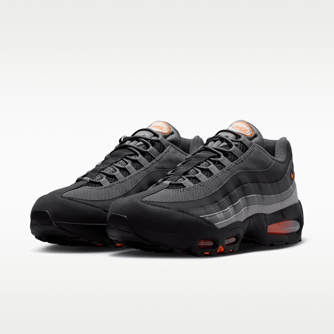 Black/White/Smoke Grey/Total Orange