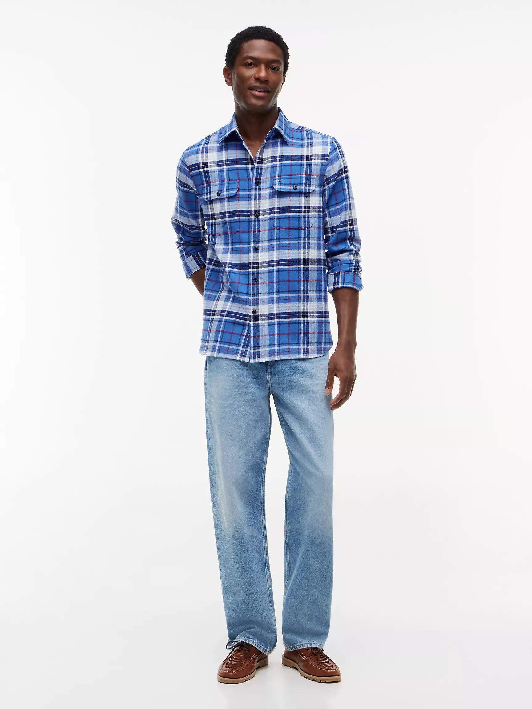Blue Check Pattern